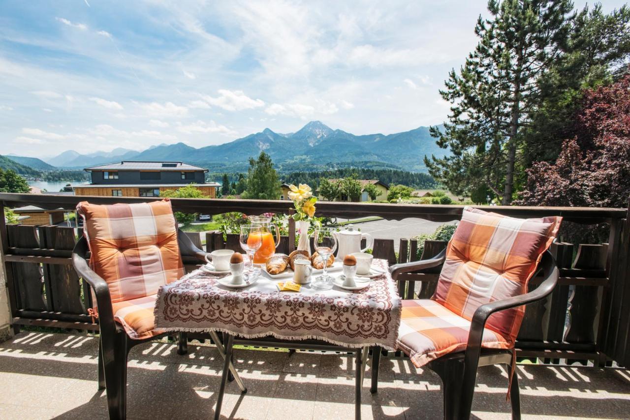 Gaestehaus Karawankenblick Apartment Drobollach am Faakersee Bagian luar foto